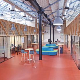 Project: Swindon Carriage Works | Product: Kinetic Aero sliding doors and side screens