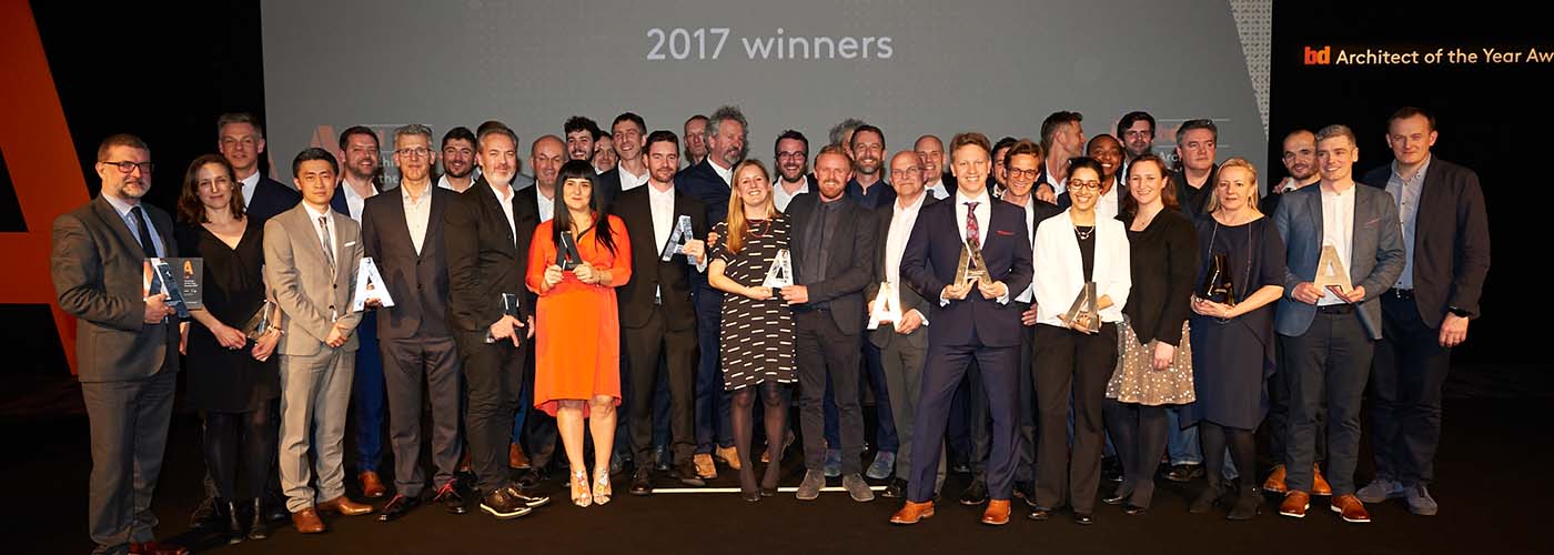The winners of the BD Architect of the Year Awards 2017
