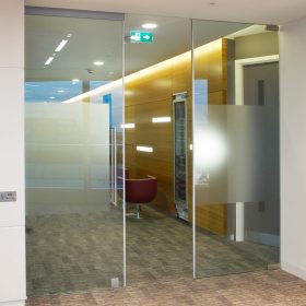 Access control systems Glass doors
