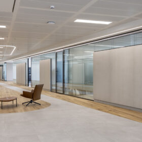 Project: Global Law Firm | Revolution 100 with Edge Symmetry doors