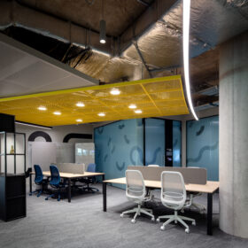 Project: TikTok | Revolution 100, Tech Panel & Axile Clarity door with pull handle