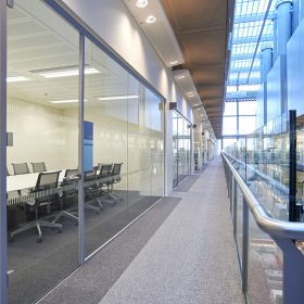 Project: Francis Crick | Product: Optima 117 Plus with Axile Clarity doors